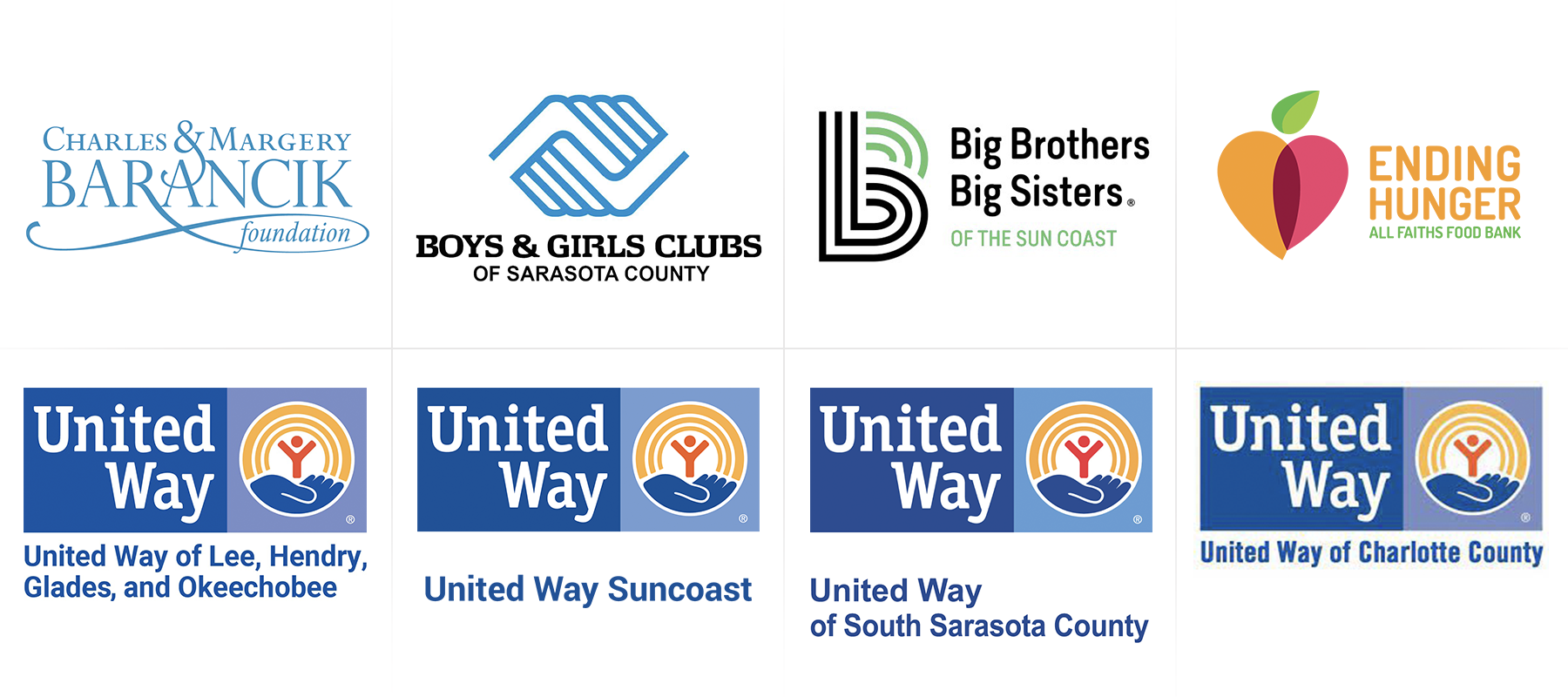 Thank you to our YMCA Sponsors during Hurricane Ian
